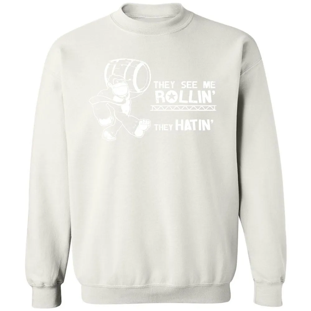 Classic Unisex Sweatshirt - NDL3TBHW - White - 12