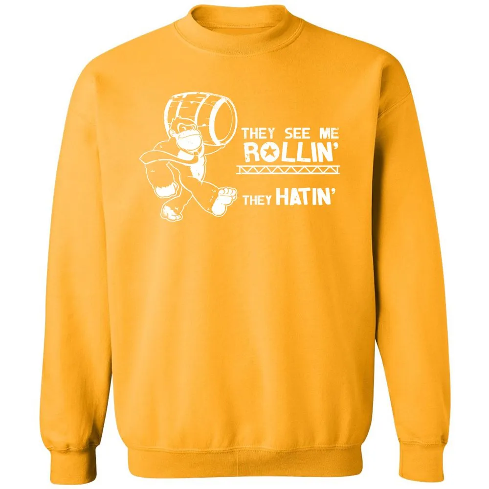 Classic Unisex Sweatshirt - NDL3TBHW - Gold - 11