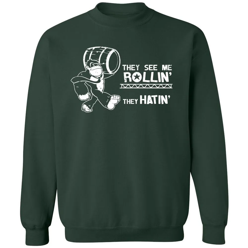 Classic Unisex Sweatshirt - NDL3TBHW - Forest Green - 4