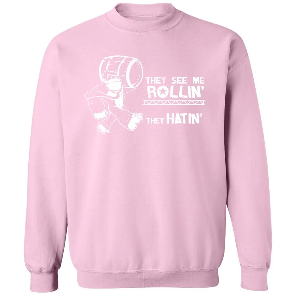 Classic Unisex Sweatshirt - NDL3TBHW - Light Pink - 3
