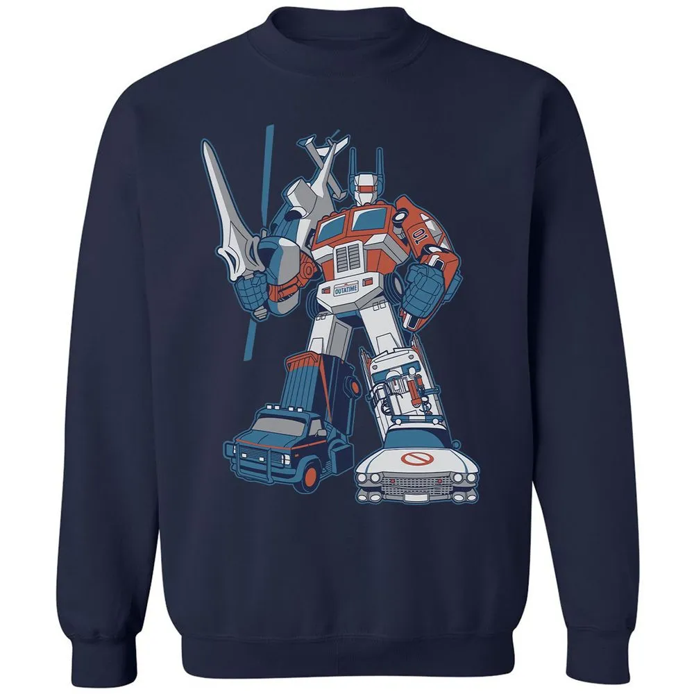 Classic Unisex Sweatshirt - KFD9HWFJ - Navy - 2
