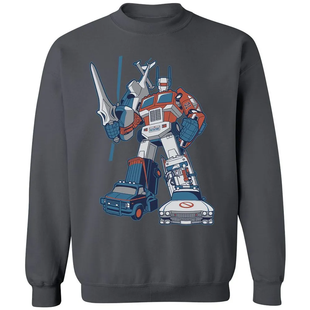 Classic Unisex Sweatshirt - KFD9HWFJ - Charcoal - 7