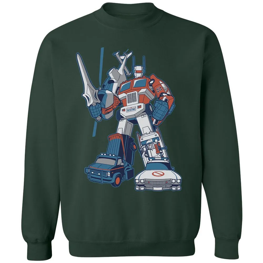 Classic Unisex Sweatshirt - KFD9HWFJ - Forest Green - 4