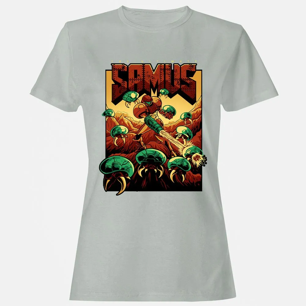 Women's T-Shirt - HZUCT8GU - Ash - 2