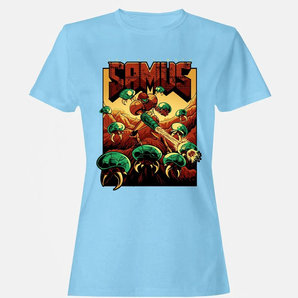 Women's T-Shirt - HZUCT8GU - Light Blue - 8