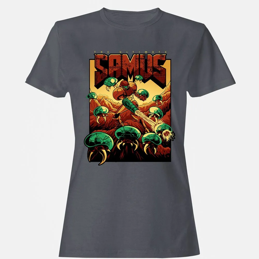 Women's T-Shirt - HZUCT8GU - Dark Heather - 5