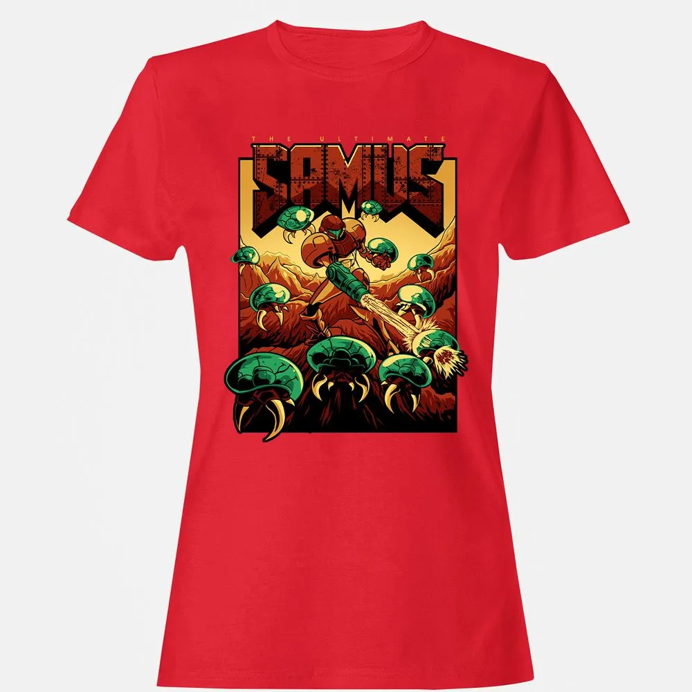 Women's T-Shirt - HZUCT8GU - Red - 13
