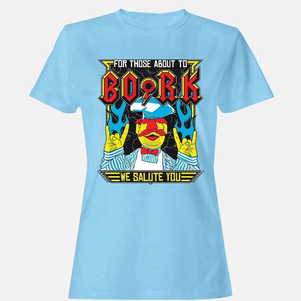Women's T-Shirt - L7JKVWUH - Light Blue - 8