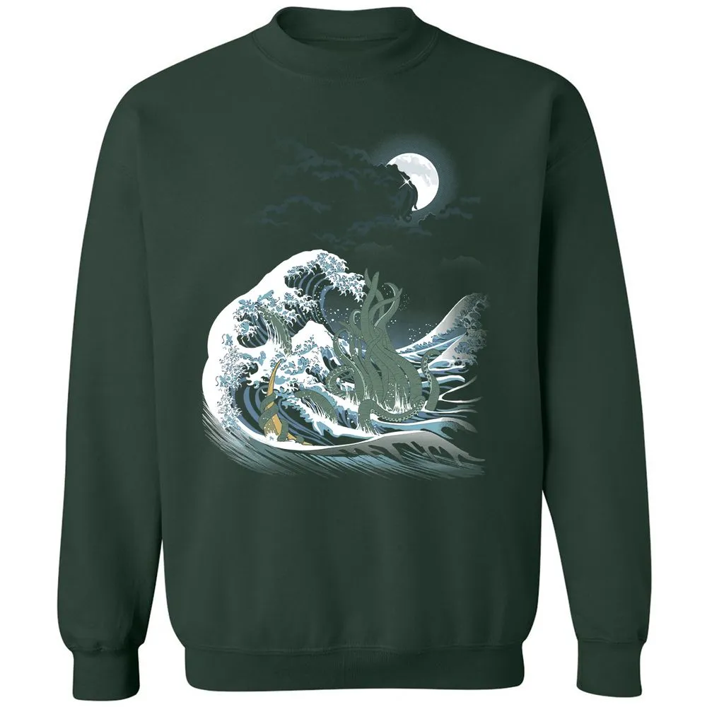 Classic Unisex Sweatshirt - E6WTF5RT - Forest Green - 4