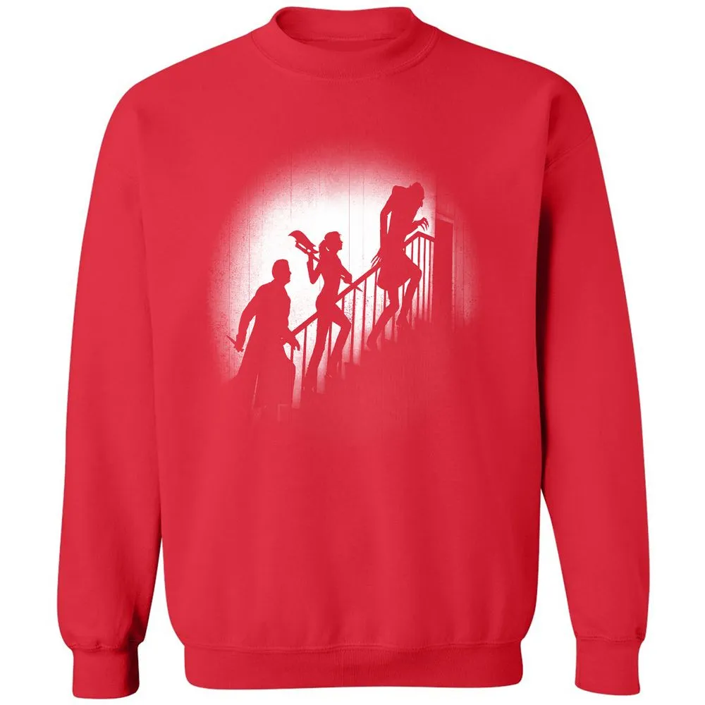 Classic Unisex Sweatshirt - N6AXVQU7 - Red - 5