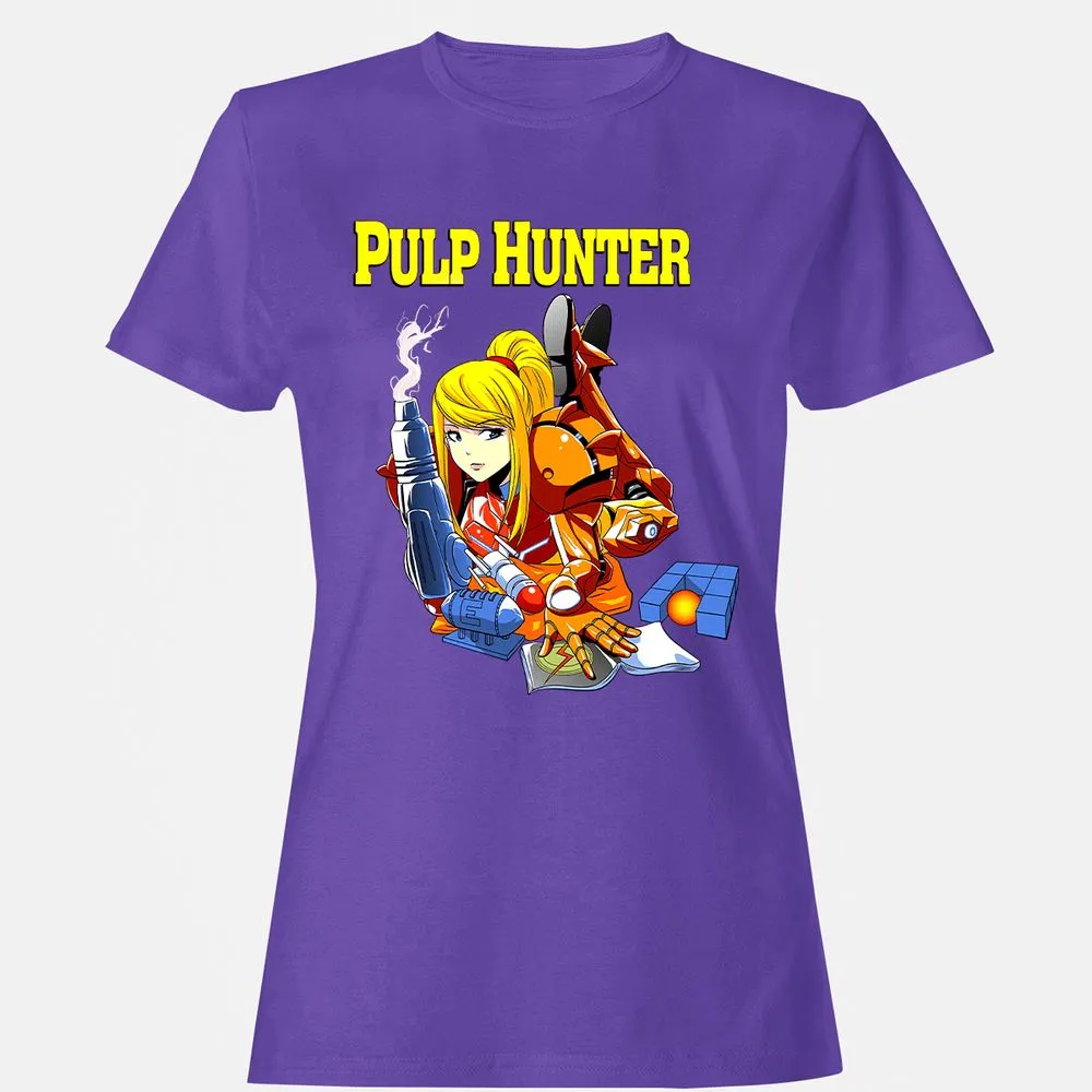 Women's T-Shirt - Q4HU9R7D - Purple - 12