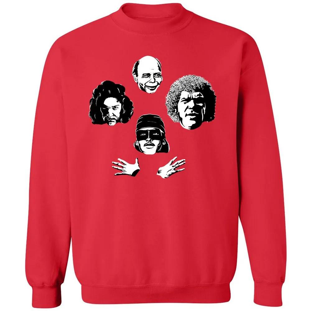 Classic Unisex Sweatshirt - VHHZXGMF - Red - 5