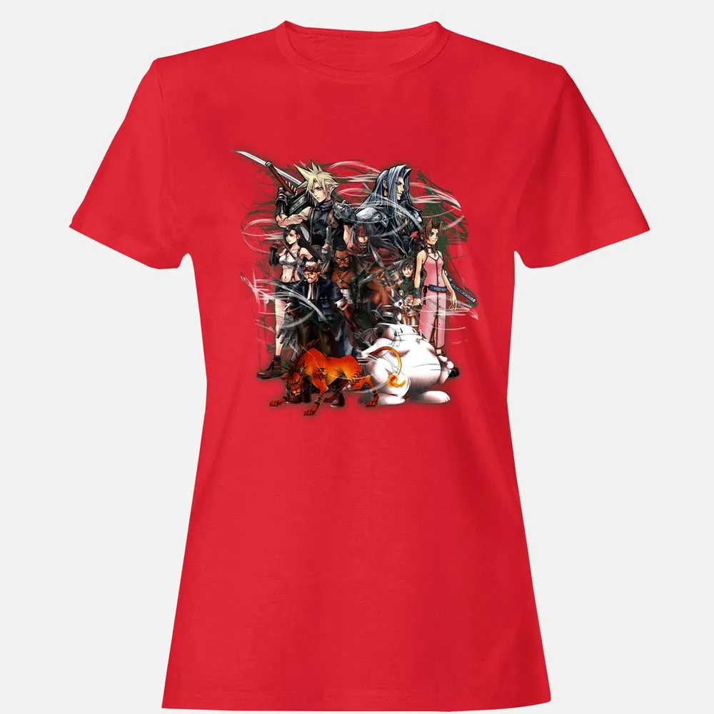 Women's T-Shirt - P196GE99 - Red - 13