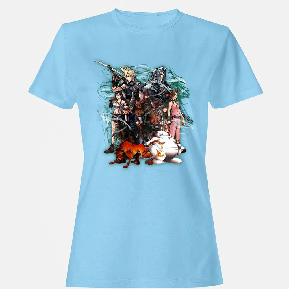 Women's T-Shirt - P196GE99 - Light Blue - 8