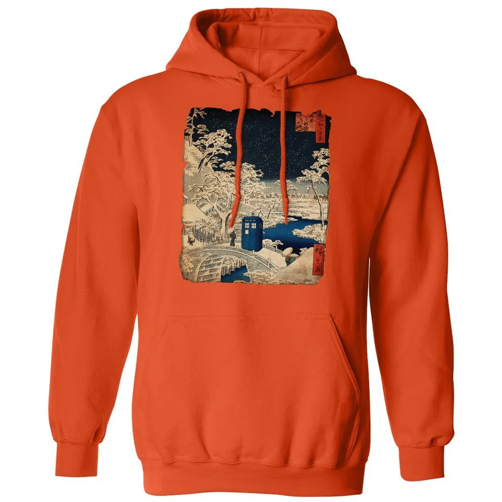 Classic Unisex Hoodie - HJ3KZJ1T - Orange - 10
