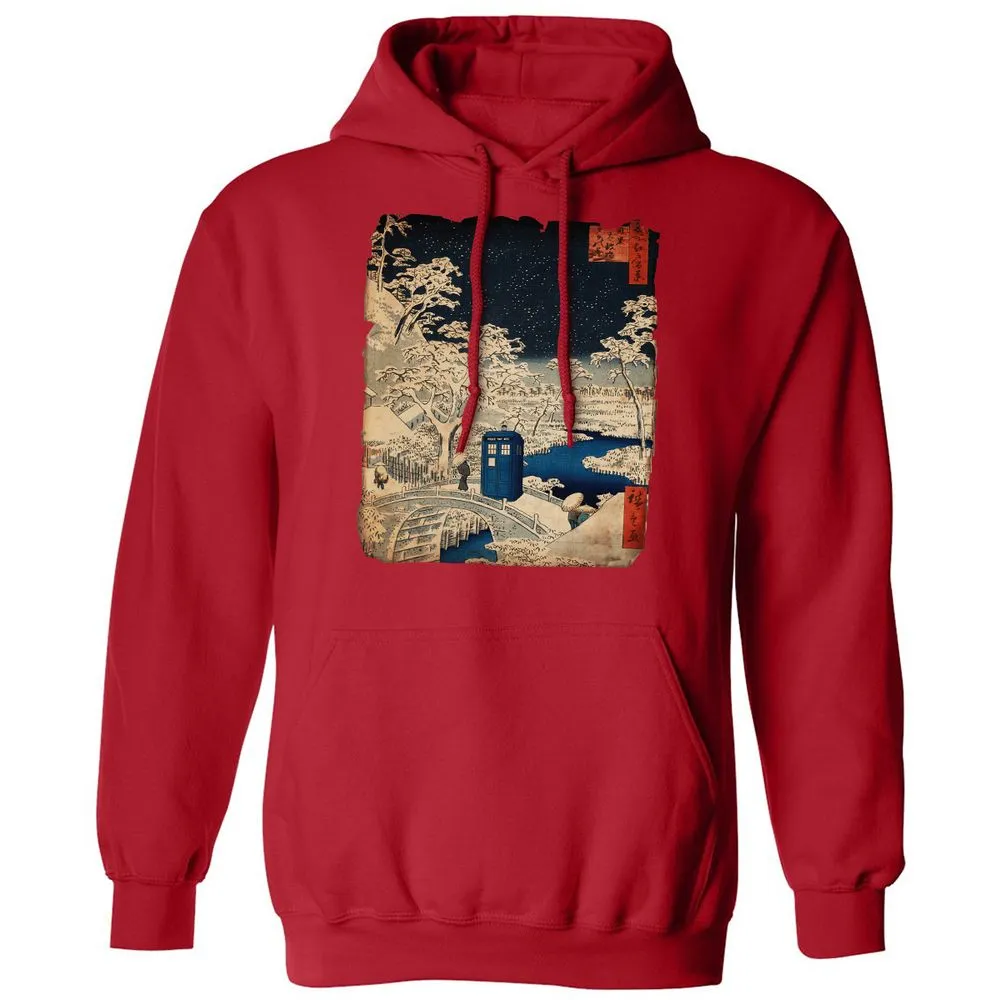 Classic Unisex Hoodie - HJ3KZJ1T - Red - 5
