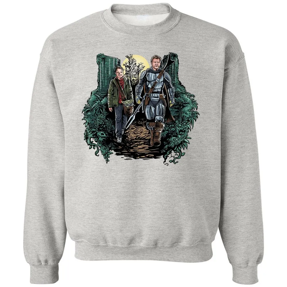 Classic Unisex Sweatshirt - NTAJ34GA - Ash - 8