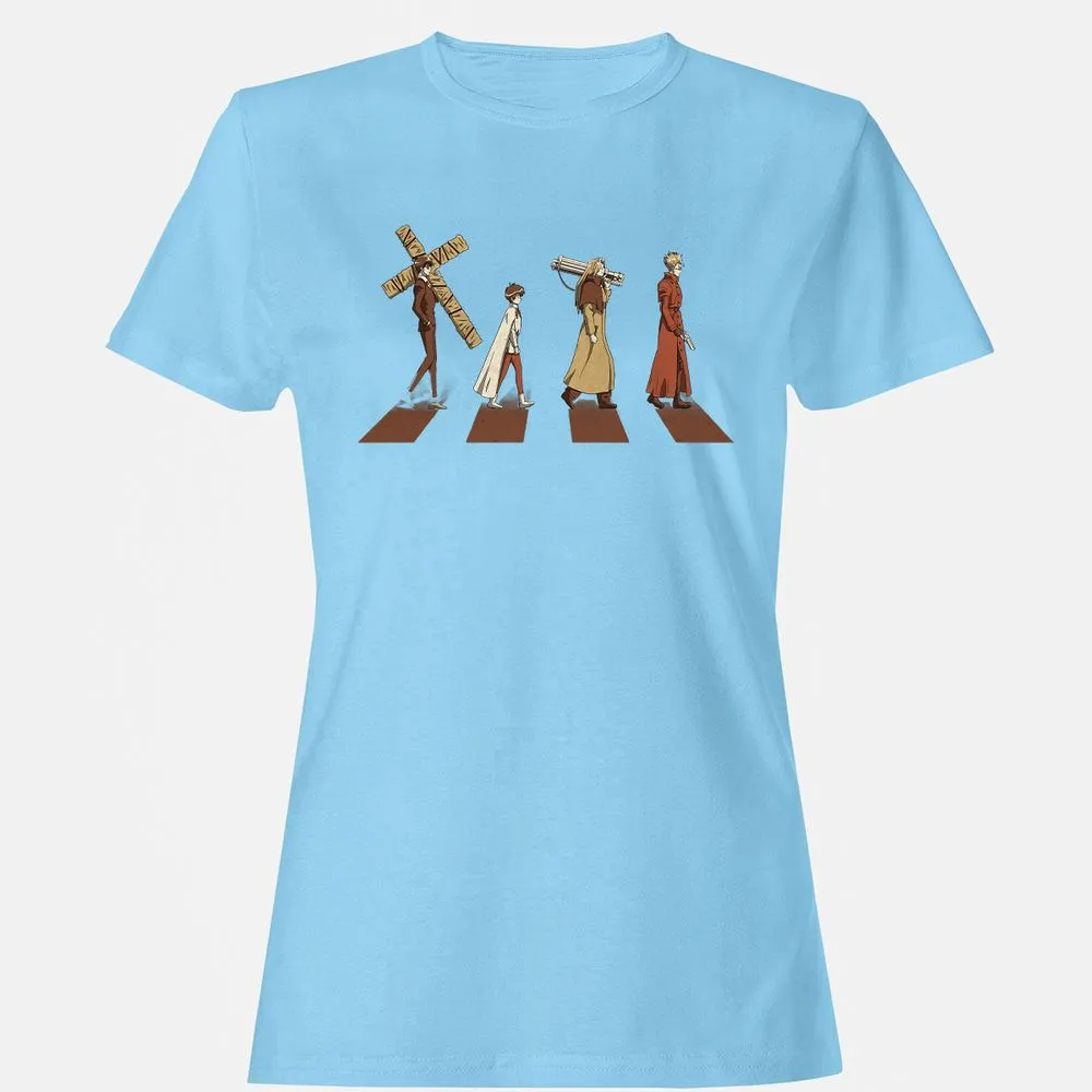 Women's T-Shirt - BHLP1PQX - Light Blue - 8