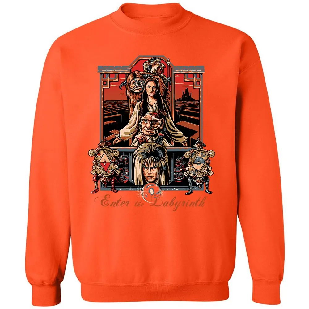 Classic Unisex Sweatshirt - TLQSRQA4 - Orange - 10