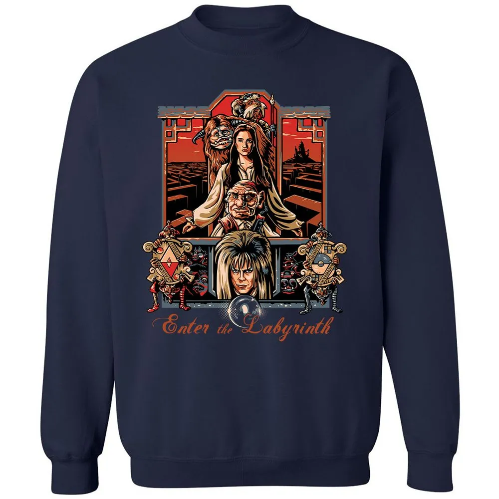 Classic Unisex Sweatshirt - TLQSRQA4 - Navy - 2