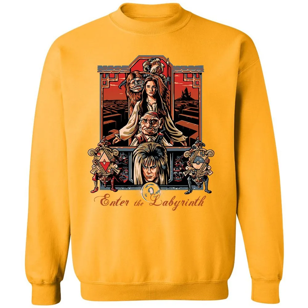 Classic Unisex Sweatshirt - TLQSRQA4 - Gold - 11