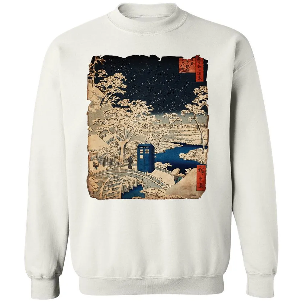 Classic Unisex Sweatshirt - GVWQABJC - White - 12