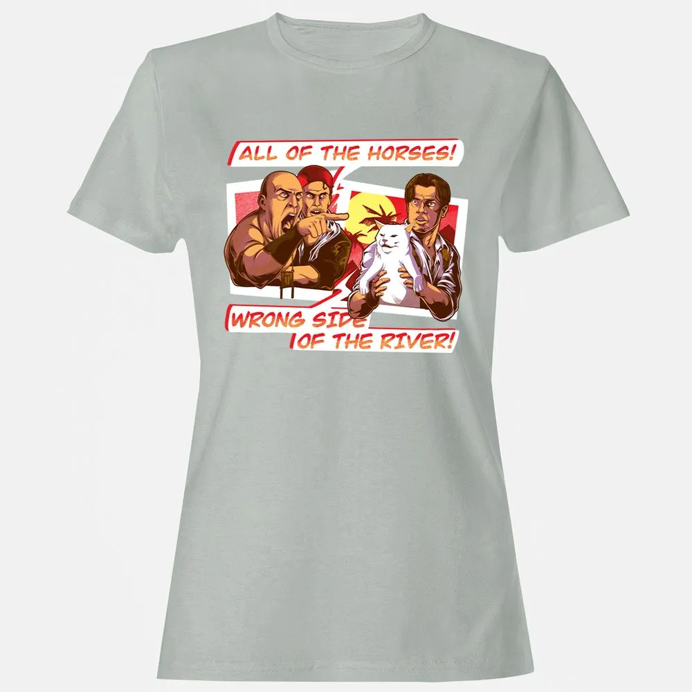 Women's T-Shirt - HDW4KZH5 - Ash - 2