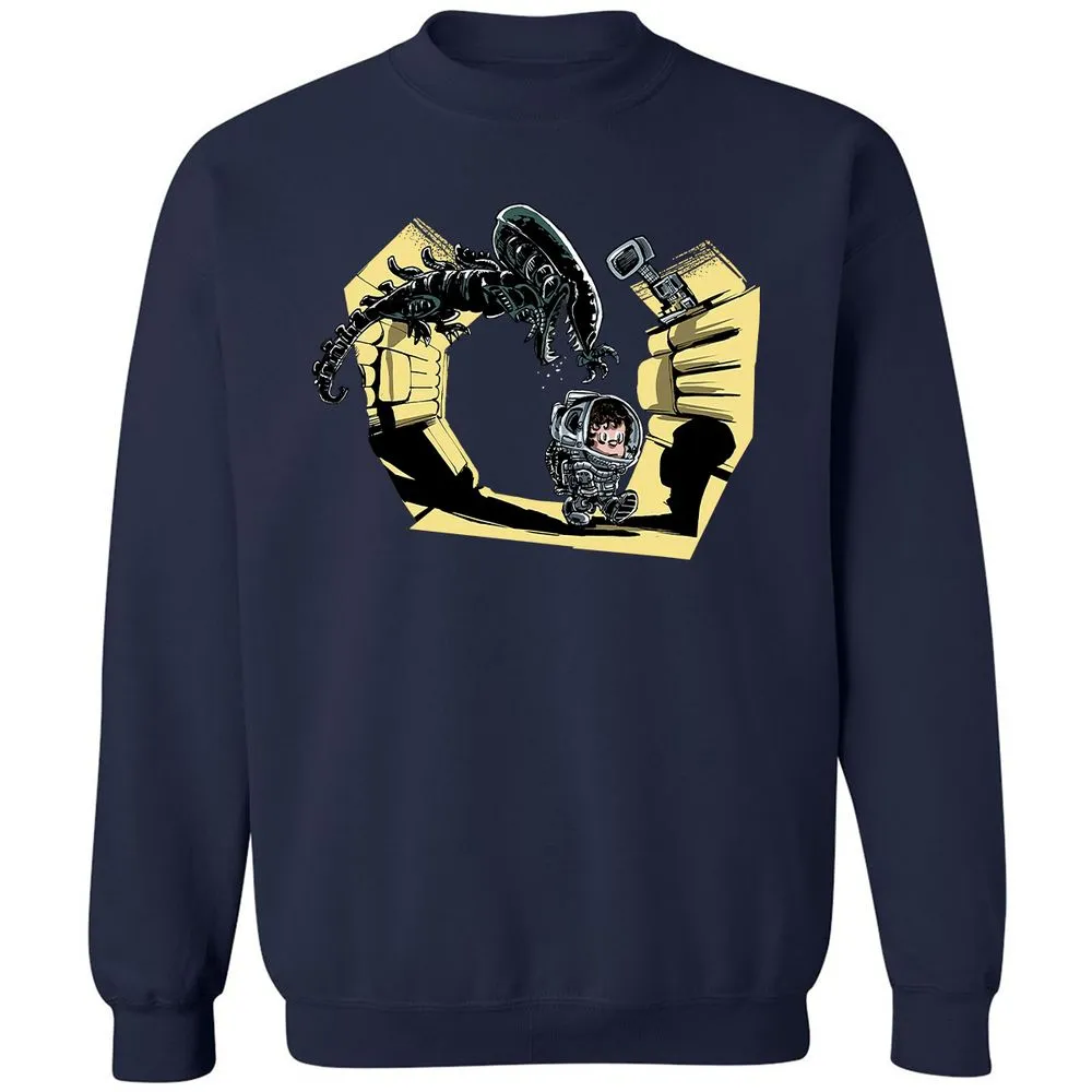 Classic Unisex Sweatshirt - 3VYKDW1J - Navy - 2