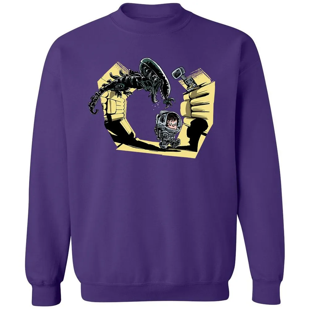 Classic Unisex Sweatshirt - 3VYKDW1J - Purple - 6