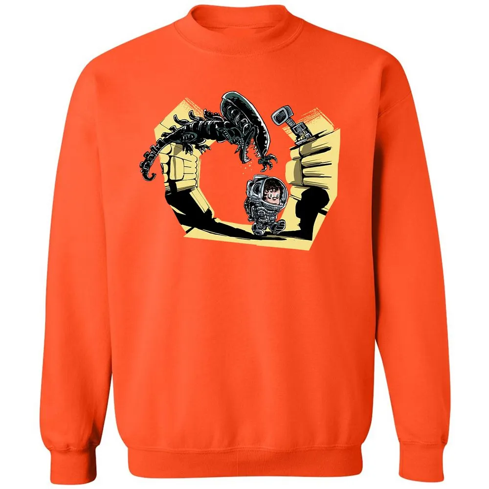 Classic Unisex Sweatshirt - 3VYKDW1J - Orange - 10
