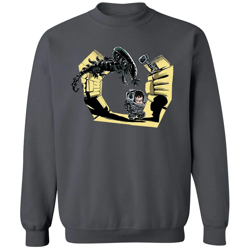Classic Unisex Sweatshirt - 3VYKDW1J - Charcoal - 7