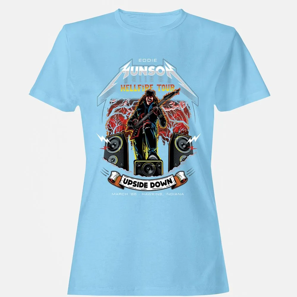 Women's T-Shirt - 8F49U4CM - Light Blue - 8
