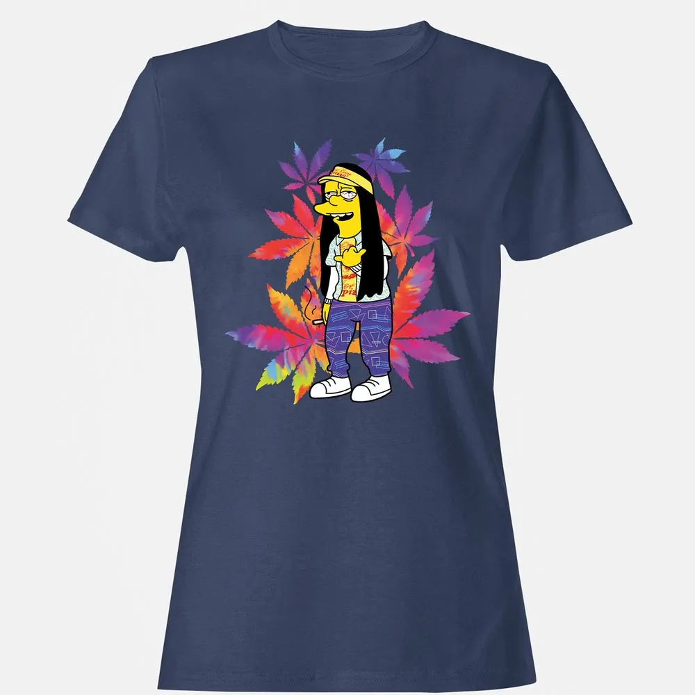 Women's T-Shirt - P662U1PY - Navy - 10