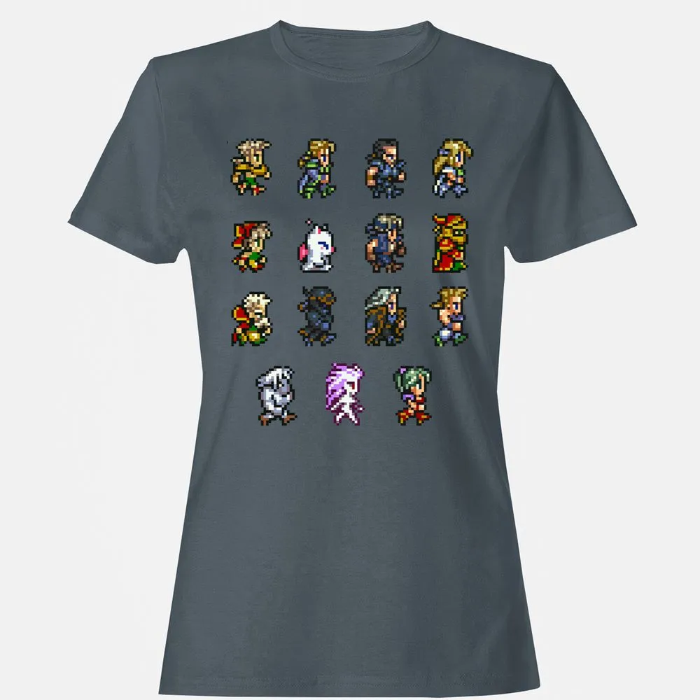 Women's T-Shirt - 9W34E6YA - Charcoal - 3