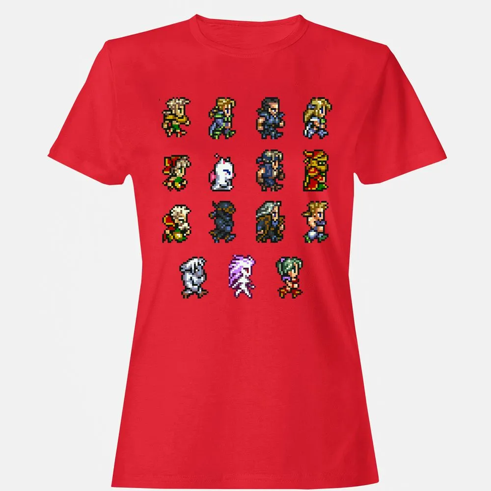 Women's T-Shirt - 9W34E6YA - Red - 13