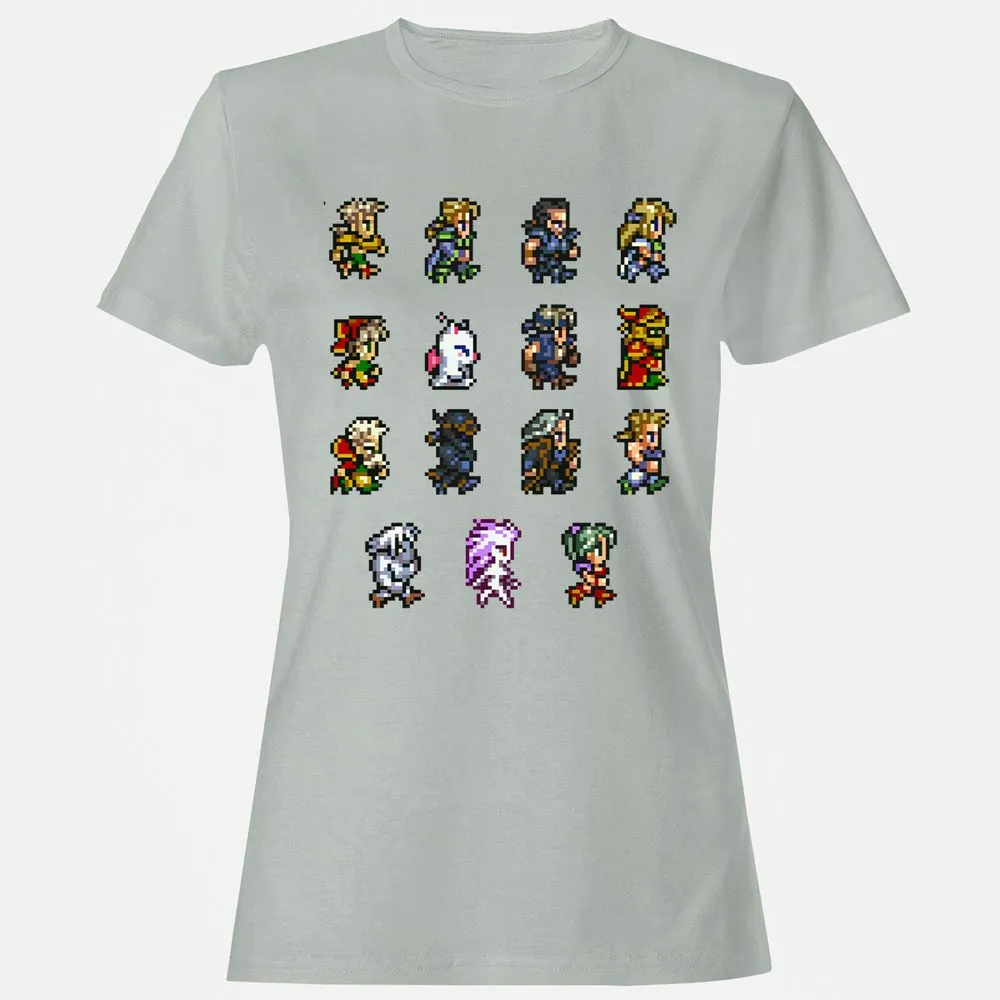Women's T-Shirt - 9W34E6YA - Ash - 2