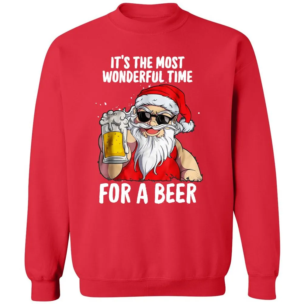Classic Unisex Sweatshirt - U7TKX9V2 - Red - 5