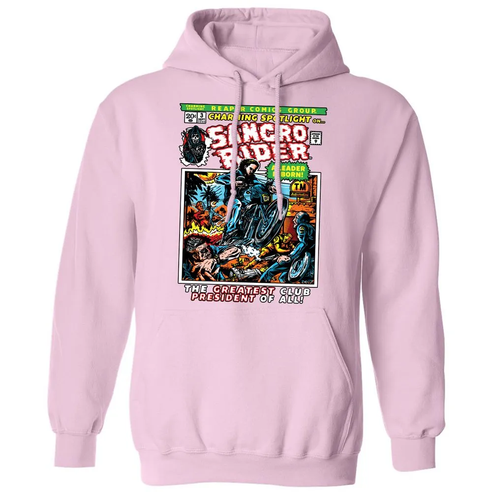 Classic Unisex Hoodie - GJMAHR52 - Light Pink - 3