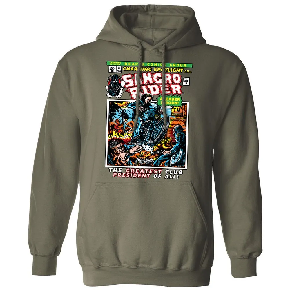 Classic Unisex Hoodie - GJMAHR52 - Military Green - 4
