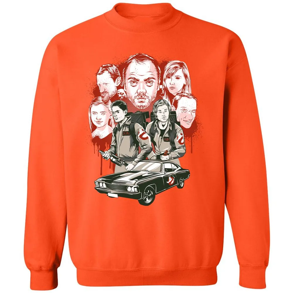 Classic Unisex Sweatshirt - W65FKVTC - Orange - 10