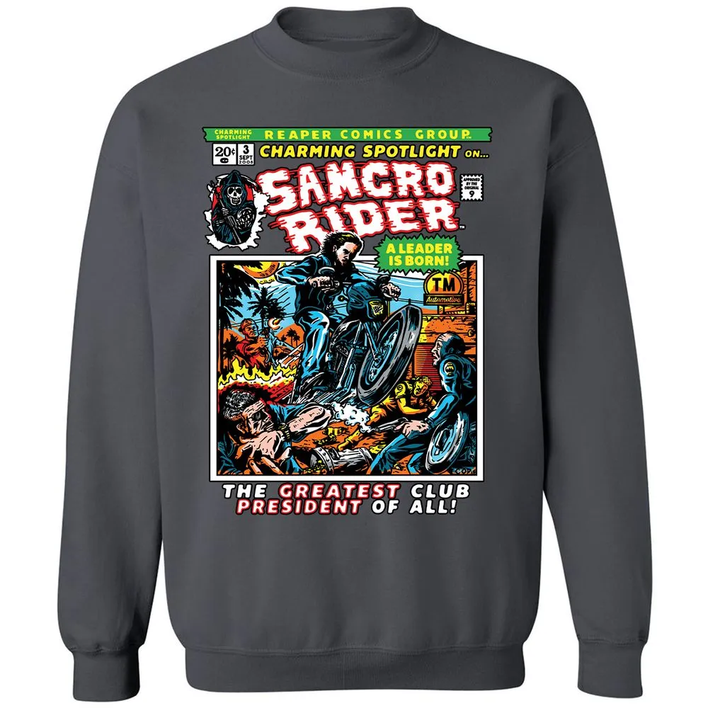 Classic Unisex Sweatshirt - 19GETZWN - Charcoal - 7