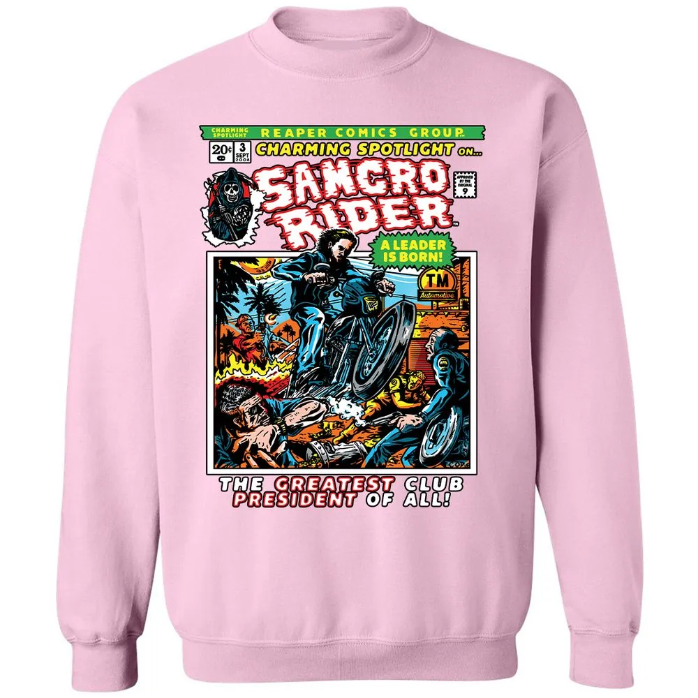 Classic Unisex Sweatshirt - 19GETZWN - Light Pink - 3