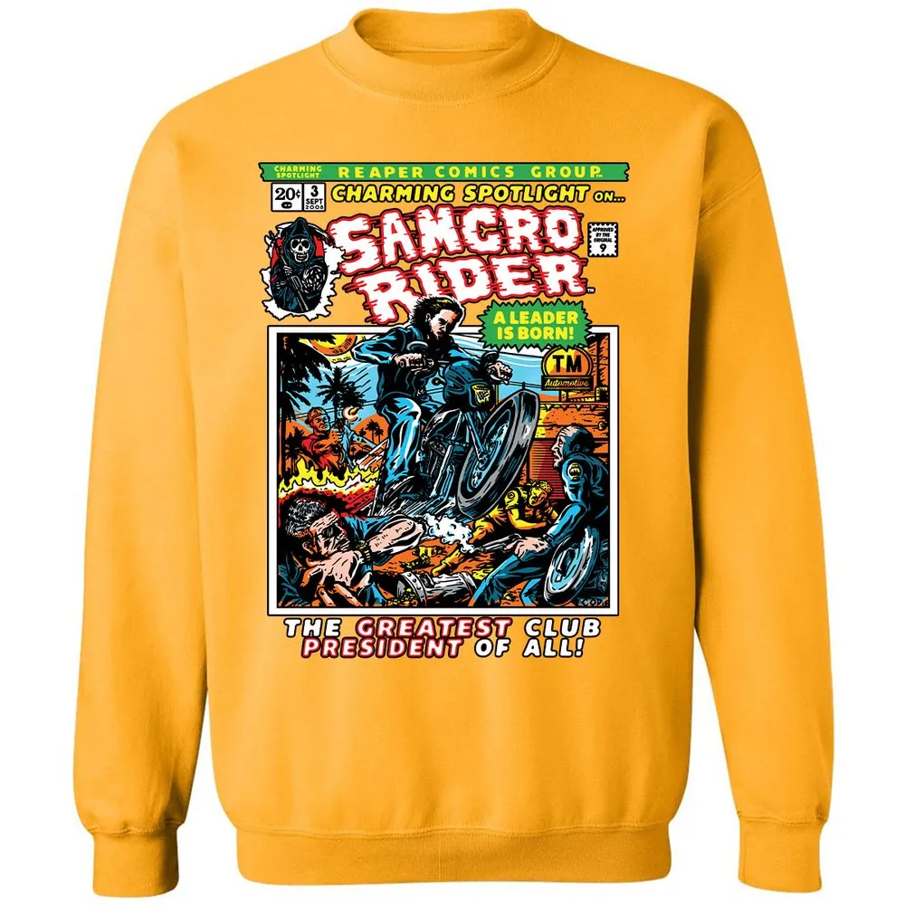 Classic Unisex Sweatshirt - 19GETZWN - Gold - 11