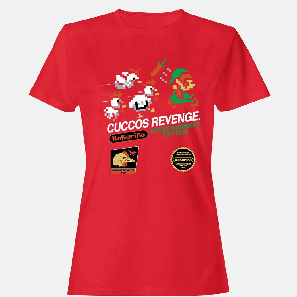 Women's T-Shirt - 4YH93H5W - Red - 13
