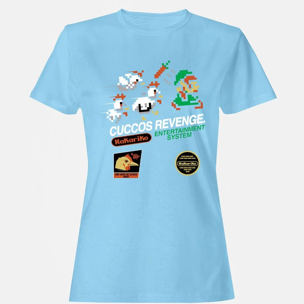 Women's T-Shirt - 4YH93H5W - Light Blue - 8