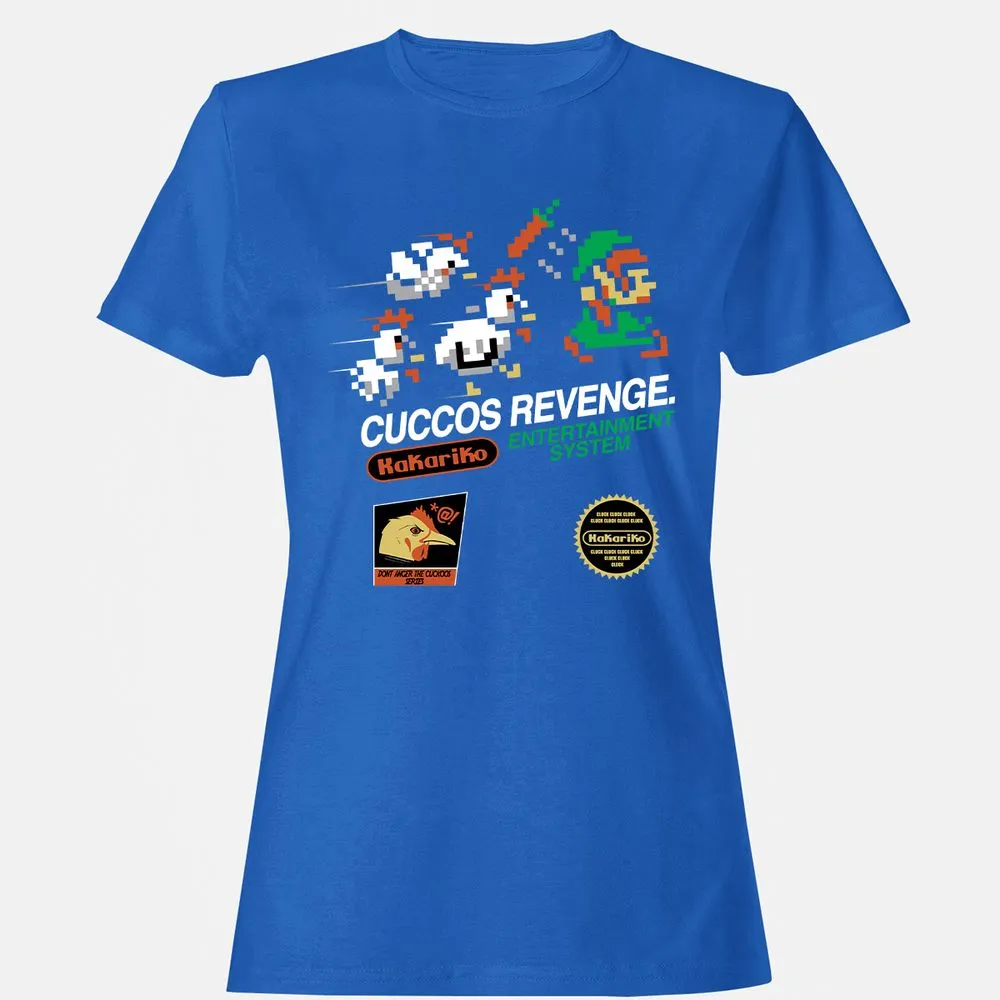 Women's T-Shirt - 4YH93H5W - Royal - 14