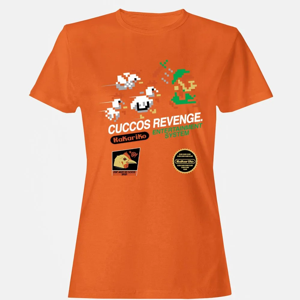 Women's T-Shirt - 4YH93H5W - Orange - 11