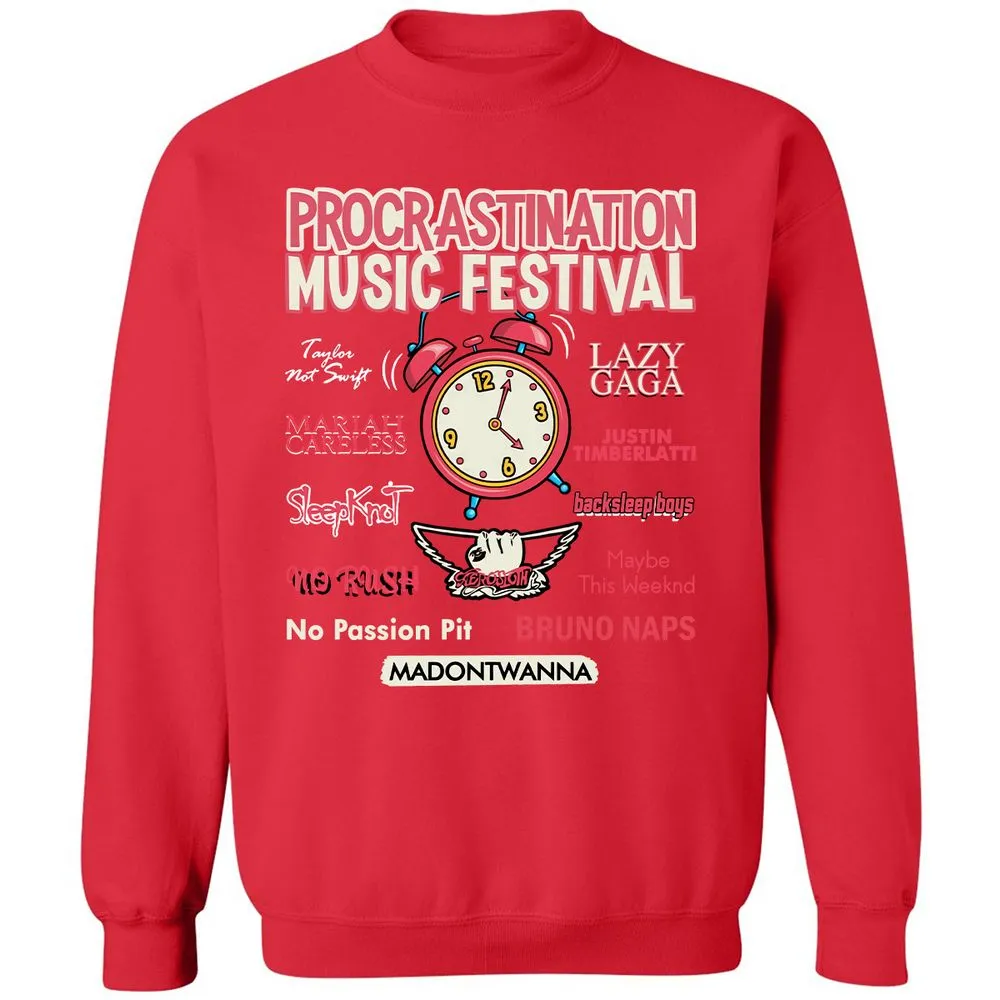Classic Unisex Sweatshirt - L65V62U8 - Red - 5