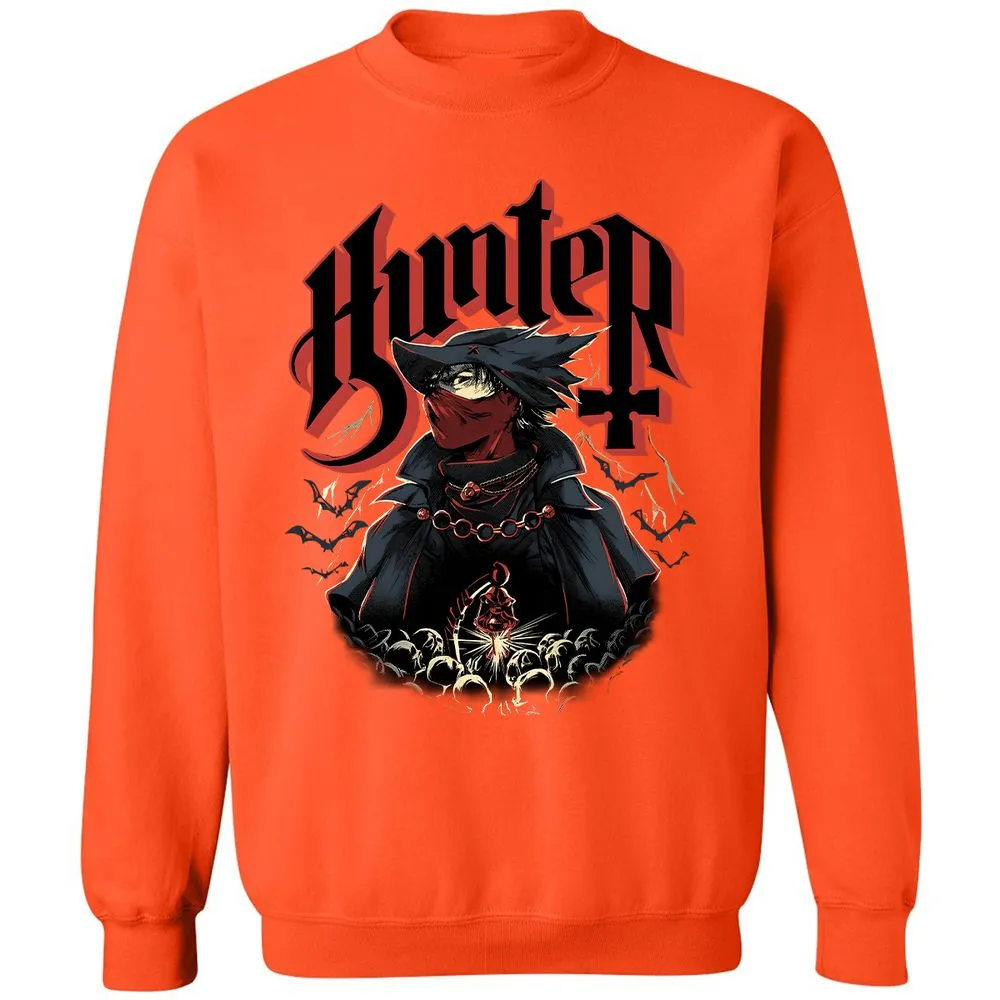 Classic Unisex Sweatshirt - VE86P7FQ - Orange - 10