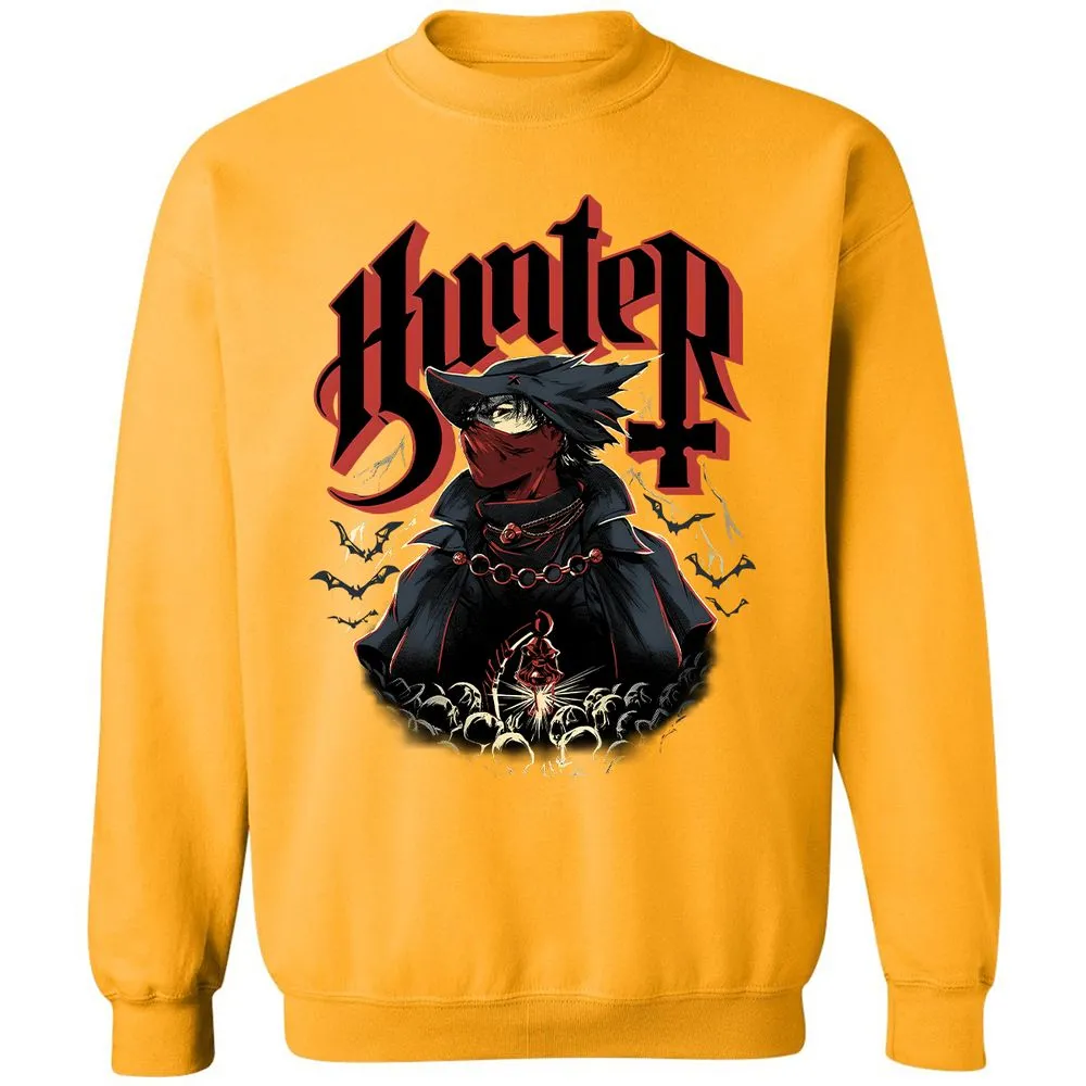 Classic Unisex Sweatshirt - VE86P7FQ - Gold - 11